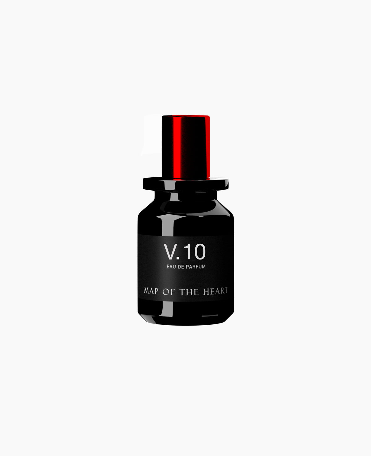 Map of the Heart V.10 Frisson eau de parfum 30ml bottle front on white background