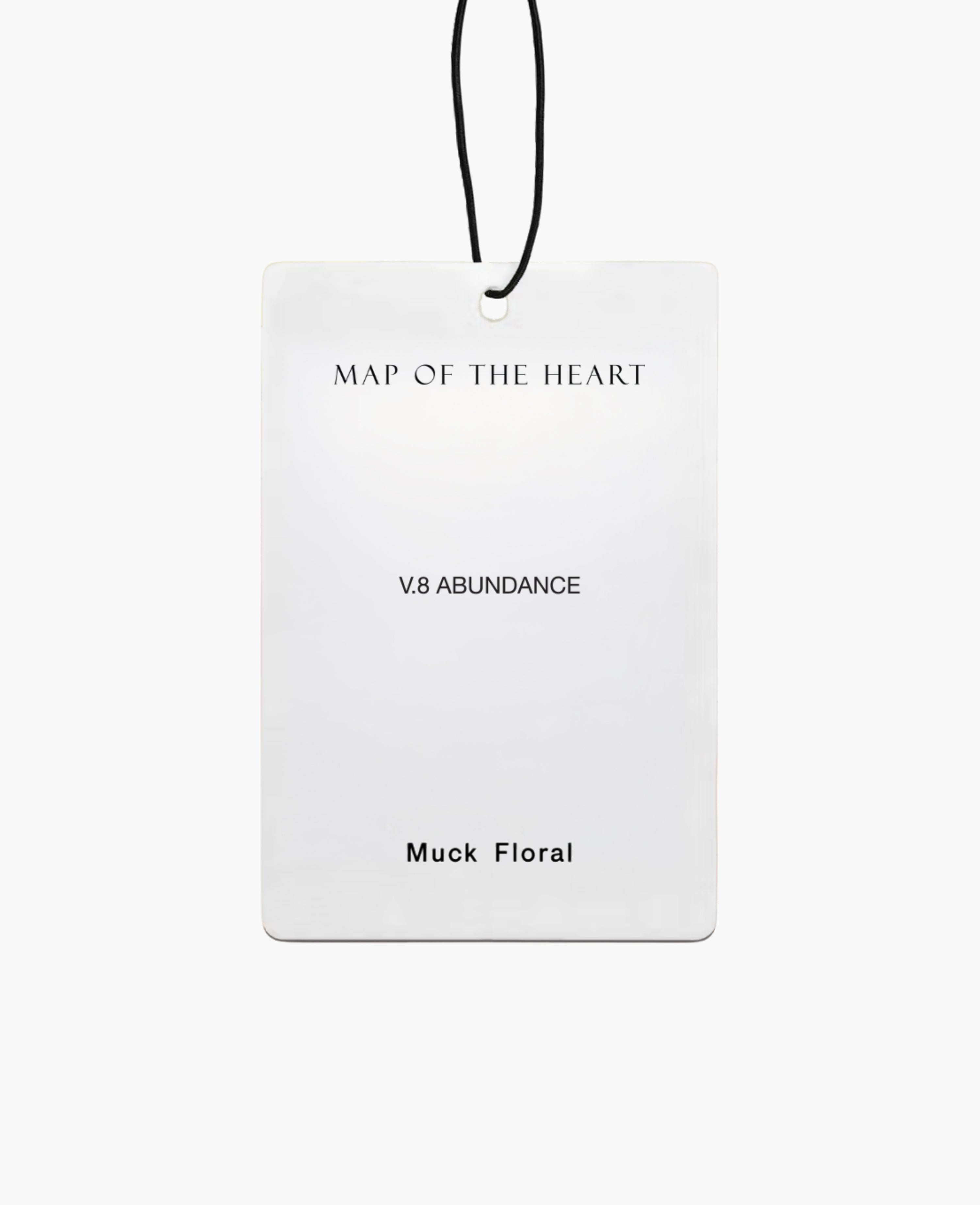 Map of the Heart × Muck Floral collaboration - V.8 Abundance luxury car air freshener