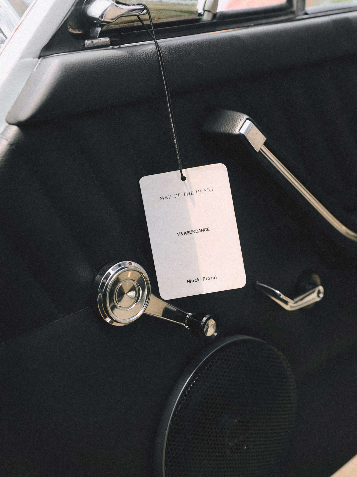V.8 Abundance air fragrance car interior — Map of the Heart × Muck Floral