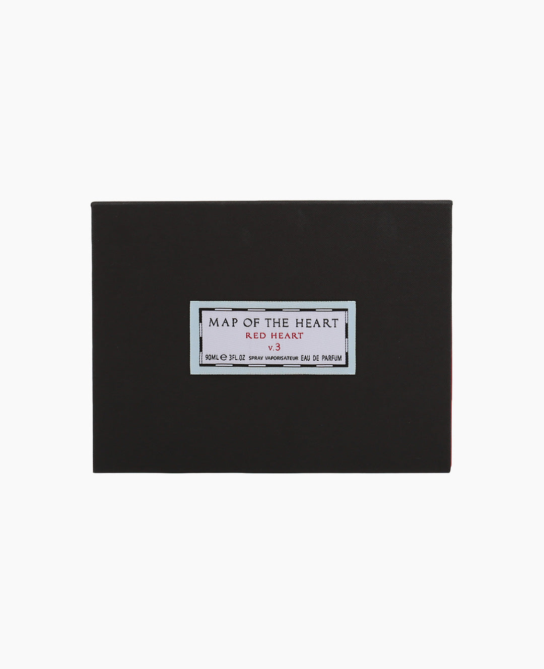 Map of the Heart V.3 Passion eau de parfum box 90ml on white background