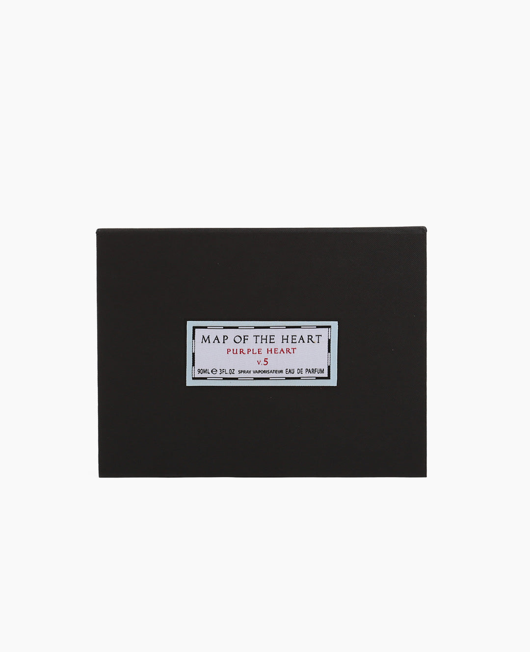 Map of the Heart V.5 Valour eau de parfum box 90ml on white background